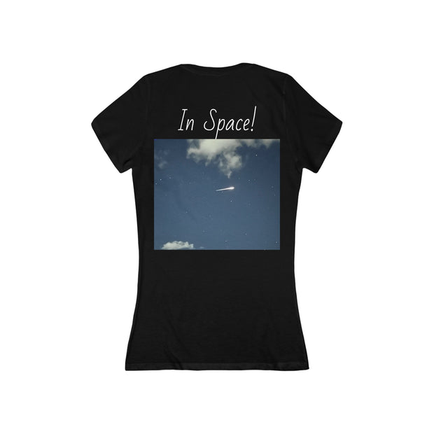 Get Lost In Space Deep V-Neck Tee