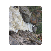 "Raging River" Fleece Sherpa Blanket