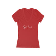 Get Lost In Space Deep V-Neck Tee