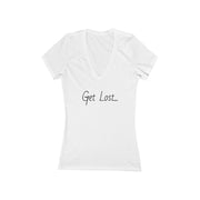 Get Lost In Space Deep V-Neck Tee