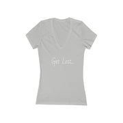 Get Lost On The Road Deep V-Neck Tee