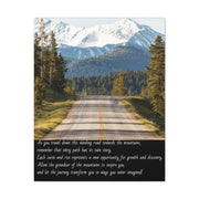 "Journey Through the Mountains" Canvas Print