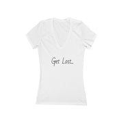 Get Lost On The Road Deep V-Neck Tee