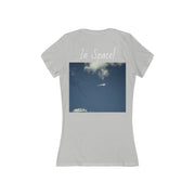 Get Lost In Space Deep V-Neck Tee