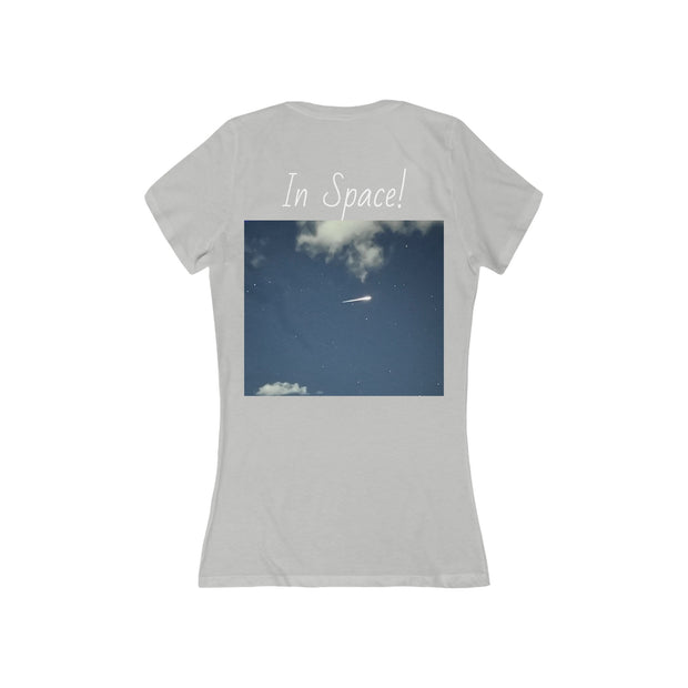 Get Lost In Space Deep V-Neck Tee