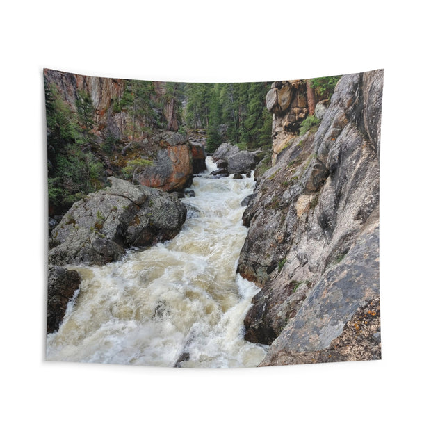 "Raging River" Tapestry